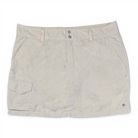 Columbia Pants - Columbia Omni-Shade Sandy River Cargo Skort Size 10 Tan